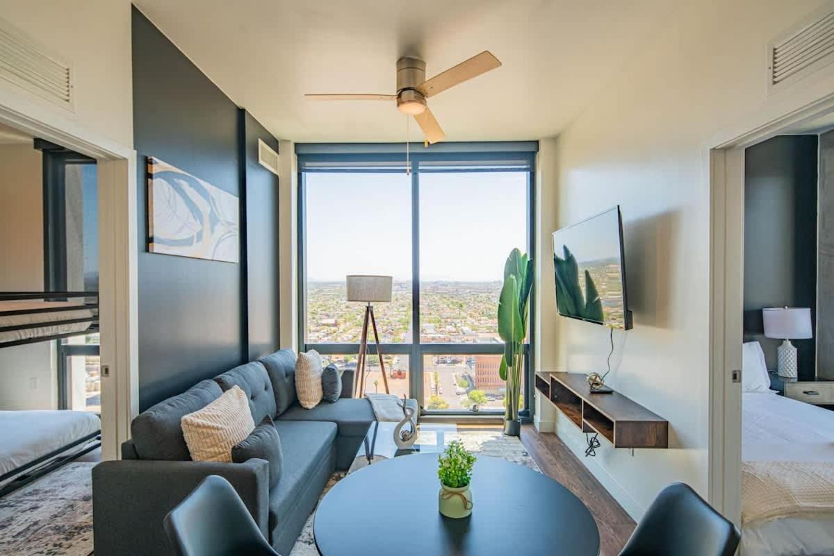 피닉스 Detailed 2Bd, Highrise Dt, Pool, Gym, Parking, Sleeps 8 아파트 외부 사진